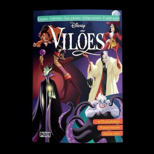LIVRÃO VILÕES DA DISNEY - PIXEL