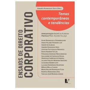 ENSAIOS DE DIREITO CORPORATIVO - TEMAS CONTEMPORÂN - EV Publicações (CT)