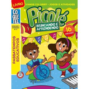 LIVRO COQUETEL BRINCANDO APRENDENDO 13: PASSATEMPO - COQUETEL NF