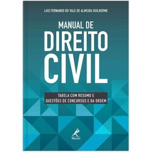 MANUAL DE DIREITO CIVIL: TABELA COM RESUMO E QUEST - EDITORA MANOLE