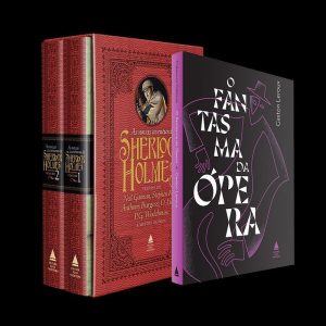 KIT BOX NOVAS AVENTURAS DE SHERLOCK + O FANTASMA D - NOVA FRONTEIRA