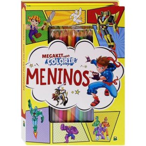 MEGAKIT PARA COLORIR: MENINOS - BRASILEITURA