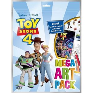DISNEY - MEGA ART PACK - TOY STORY 4 - DCL - DIFUSAO CULTURAL DO LIVRO LTDA