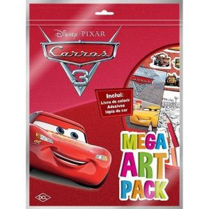 DISNEY - MEGA ART PACK - CARROS 3 - DCL - DIFUSAO CULTURAL DO LIVRO LTDA