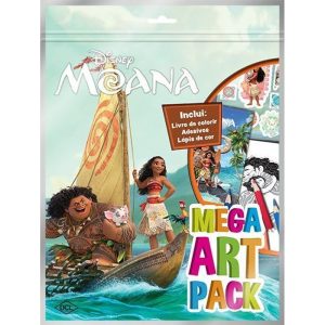 DISNEY - MEGA ART PACK - MOANA - DCL - DIFUSAO CULTURAL DO LIVRO LTDA