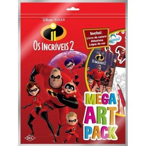 DISNEY - MEGA ART PACK - OS INCRÍVEIS 2 - DCL - DIFUSAO CULTURAL DO LIVRO LTDA