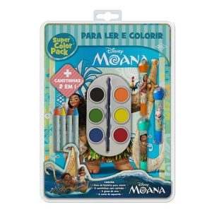 DISNEY - SUPER COLOR PACK - MOANA - DCL - DIFUSAO CULTURAL DO LIVRO LTDA