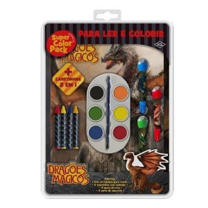 SUPER COLOR PACK - DRAGÕES - DCL - DIFUSAO CULTURAL DO LIVRO LTDA