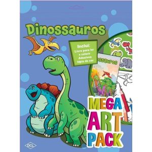 MEGA ART PACK - DINOSSAUROS - DCL - DIFUSAO CULTURAL DO LIVRO LTDA