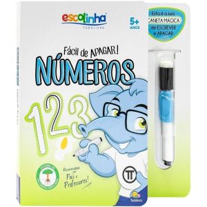 Fácil de Apagar: Números (Escolinha Todolivro) - TODOLIVRO