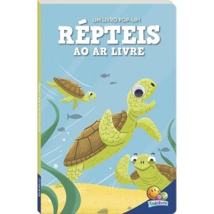 Olhinhos Espertos! Um livro pop-up: Répteis ao ar  - TODOLIVRO