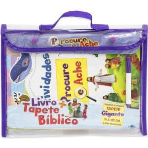 LIVRO + TAPETE BÍBLICO: PROCURE E ACHE - SBN