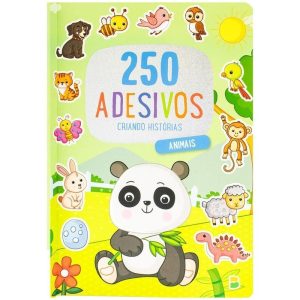 250 ADESIVOS - CRIANDO HISTÓRIAS: ANIMAIS - BRASILEITURA
