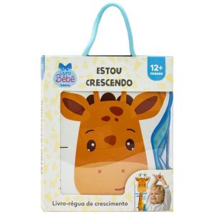 Livro-Leporello Estou Crescendo - Azul - TODOLIVRO