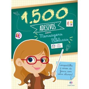 1500 ADESIVOS COM MENSAGENS BÍBLICAS - CIRANDA CULTURAL