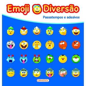 EMOJI DIVERSÃO AZUL - PASSATEMPOS DIVERSÃO - VOL.  - GIRASSOL