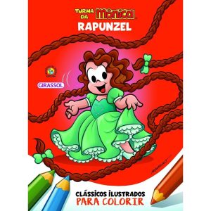 TURMA DA MÔNICA CLÁSSICOS ILUSTRADOS PARA COLORIR  - GIRASSOL