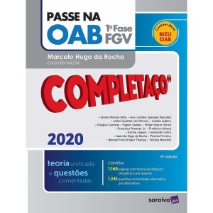 PASSE NA OAB - COMPLETAÇO® - 1ª FASE FGV - TEORIA  - SARAIVAJUR