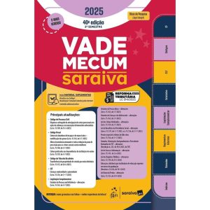 VADE MECUM SARAIVA TRADICIONAL - 40ª EDIÇÃO 2025 - SARAIVAJUR