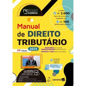 MANUAL DE DIREITO TRIBUTÁRIO - SARAIVAJUR