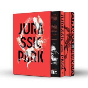 Box jurassic park - edição capa dura - EDITORA ALEPH