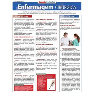 ENFERMAGEM CIRURGICA - 1ª - BARROS, FISCHER & ASSOCIADOS