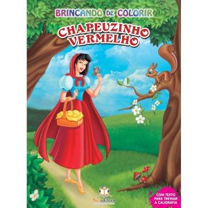 BRINCANDO DE COLORIR: CHAPEUZINHO VERMELHO - BLU EDITORA