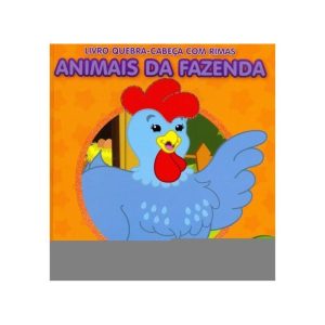 ANIMAIS DA FAZENDA - COL. QUEBRA-CABECA COM RIMAS  - BLU EDITORA