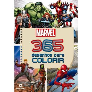 365 DESENHOS PARA COLORIR MARVEL - CULTURAMA