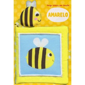 AMARELO: AMIGOS ANIMAIS COM CHOCALHO - YOYO