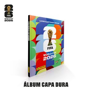 COPA DO MUNDO DA FIFA 2026T ÁLBUM DE FIGURINHAS CAPA DURA FIFA WORLD CUP 2026