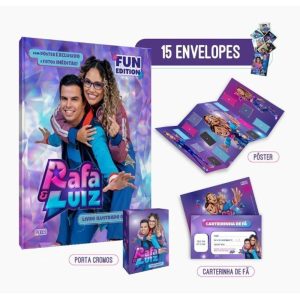 ÁLBUM OFICIAL RAFA & LUIZ - EDIÇÃO FUN EDITION - PIXEL