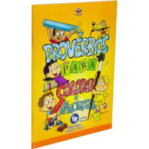 PROVÉRBIOS PARA COLORIR E MEMORIZAR - PORTUGUÊS E LIBRAS: TRADUÇÃO NOVOS LEITORES (TNL) - SOCIEDADE BIBLICA DO BRASIL