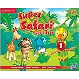 SUPER SAFARI BRITISH ENGLISH 1 PB WITH DVD-ROM - 1ST ED - CAMBRIDGE UNIVERSITY PRESS