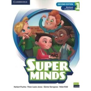 SUPER MINDS 1 WORKBOOK WITH DIGITAL PACK - BRITISH ENGLISH - 2ND ED - CAMBRIDGE UNIVERSITY PRESS