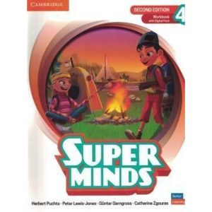 SUPER MINDS 4 WORKBOOK WITH DIGITAL PACK - BRITISH ENGLISH - CAMBRIDGE 10