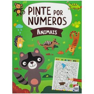 PINTE POR NÚMEROS: ANIMAIS - HAPPY BOOKS