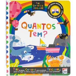 TIRE, COMBINE E DESCUBRA! QUANTOS TEM? - HAPPY BOOKS