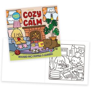 SUNNY VIBES: COZY AND CALM - COLORIR COM FOFURA E ALEGRIA - LIVRO DE COLORIR - GIRASSOL