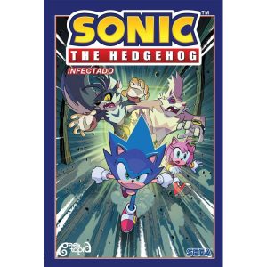 SONIC THE HEDGEHOG - VOLUME 4: INFECTADO ( ACOMPANHA PÔSTER E MARCADOR) - GEEKTOPIA