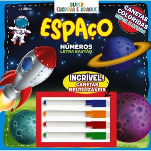SUPER ESCREVA E APAGUE - ESPAÇO - ON LINE EDITORA