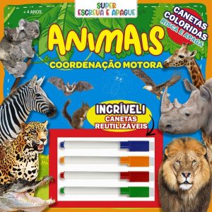 SUPER ESCREVA E APAGUE - ANIMAIS - ON LINE EDITORA