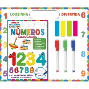 COLEÇÃO ESCOLINHA ANIMADA - NÚMEROS - ON LINE EDITORA