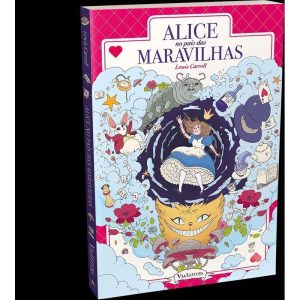 ALICE NO PAÍS DAS MARAVILHAS: EDIÇÃO COM ILUSTRAÇÕES ORIGINAIS, COM POSTAL DE BRINDE - VIA LEITURA