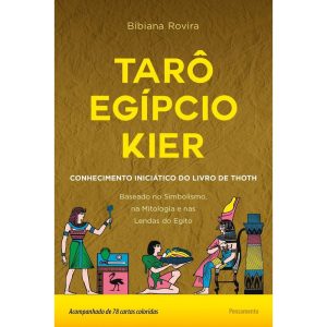 Tarô egípcio Kier - caixa com livro + 78 cartas - PENSAMENTO