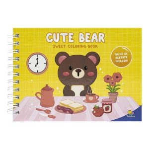 SWEET COLORING BOOK: CUTE BEAR - TODOLIVRO