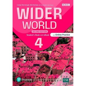 WIDER WORLD 2ª EDIÇÃO (VERSÃO BRITÂNICA) 4 STUDENTS BOOK WITH ONLINE PRACTICE + BENCHMARK YLE - PEARSON ENGLISH