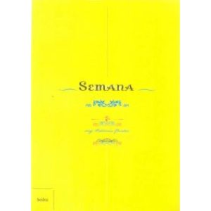 SEMANA - EDITORA HEDRA