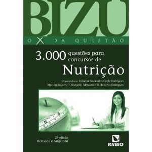 3.000 questões para concursos de nutrição - RUBIO EDITORA LTDA