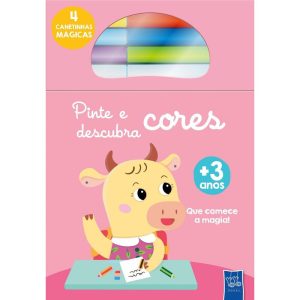 Pinte e descubra cores - Vaca - YOYO BOOKS